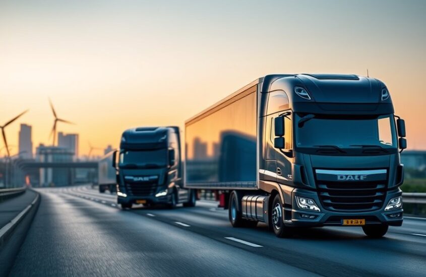 Innovatie en duurzaamheid: de toekomst van daf vrachtwagens